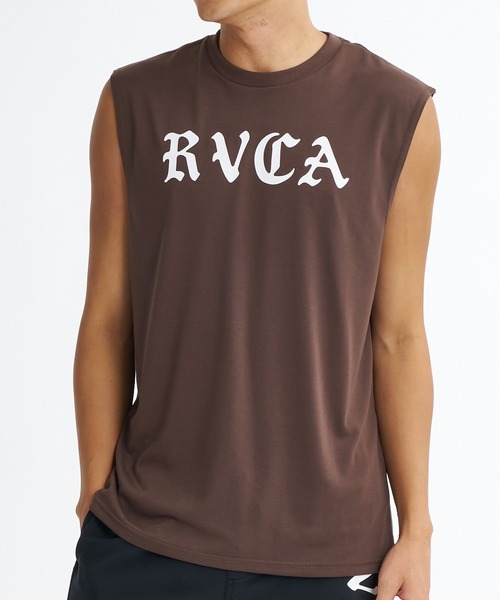 RVCA(ルーカ)の「RVCA メンズ OE STARIGHT SFTT サーフタンクトップ 【2026年夏モデル】(タンクトップ・メンズ・ホワイト/ブラック/カーキ/ブラウン・SMALL/MEDIUM/LARGE/X-LARGE)」の3枚目の写真