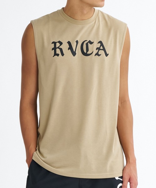 RVCA(ルーカ)の「RVCA メンズ OE STARIGHT SFTT サーフタンクトップ 【2026年夏モデル】(タンクトップ・メンズ・ホワイト/ブラック/カーキ/ブラウン・SMALL/MEDIUM/LARGE/X-LARGE)」の4枚目の写真