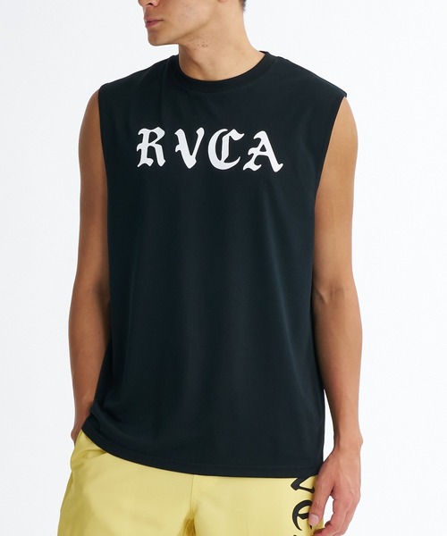 RVCA(ルーカ)の「RVCA メンズ OE STARIGHT SFTT サーフタンクトップ 【2026年夏モデル】(タンクトップ・メンズ・ホワイト/ブラック/カーキ/ブラウン・SMALL/MEDIUM/LARGE/X-LARGE)」の2枚目の写真