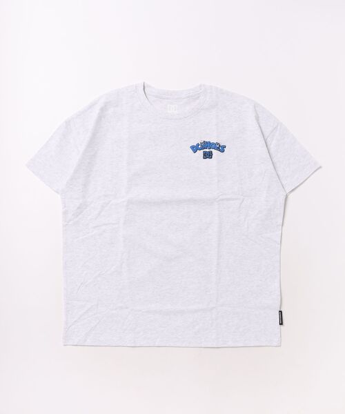 DC SHOES(ディーシーシューズ)の「DC Shoes キッズ 26 KD RUSH ABOUT SS Tシャツ 【2026年夏モデル】(Tシャツ/カットソー・キッズ・グレー/ブラック/オレンジ・120/130/140/150/160/110)」の1枚目の写真