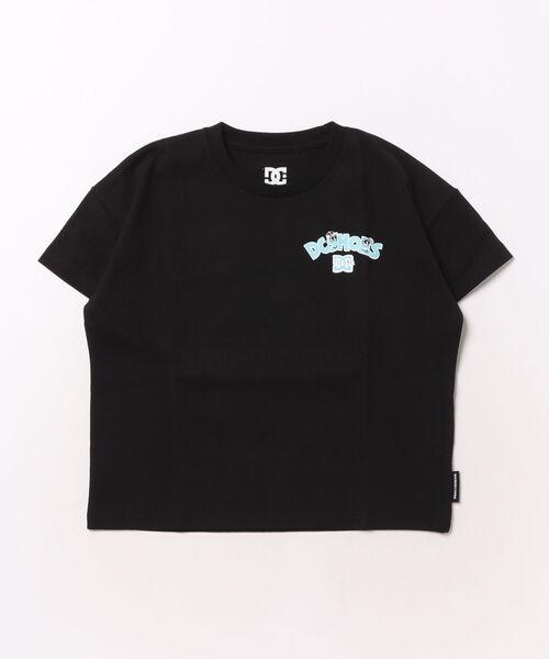 DC SHOES(ディーシーシューズ)の「DC Shoes キッズ 26 KD RUSH ABOUT SS Tシャツ 【2026年夏モデル】(Tシャツ/カットソー・キッズ・グレー/ブラック/オレンジ・120/130/140/150/160/110)」の2枚目の写真