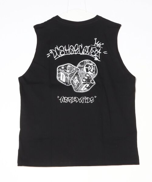 DC SHOES(ディーシーシューズ)の「ディーシーシューズ アウトドアカジュアル 半袖Tシャツ 26 PLAY SL(Tシャツ/カットソー・メンズ・ホワイト/ブラック・M/L/LL)」の3枚目の写真