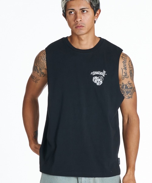 DC SHOES(ディーシーシューズ)の「ディーシーシューズ アウトドアカジュアル 半袖Tシャツ 26 PLAY SL(Tシャツ/カットソー・メンズ・ホワイト/ブラック・M/L/LL)」の8枚目の写真