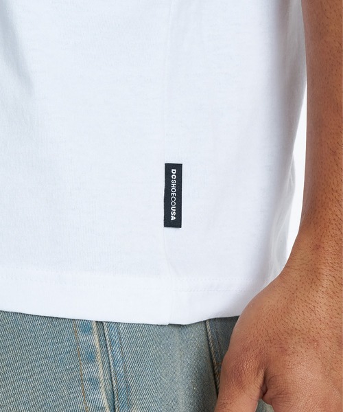 DC SHOES(ディーシーシューズ)の「ディーシーシューズ アウトドアカジュアル 半袖Tシャツ 26 PLAY SL(Tシャツ/カットソー・メンズ・ホワイト/ブラック・M/L/LL)」の7枚目の写真