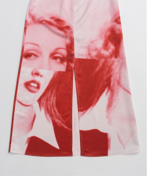 PRANK PROJECT(プランクプロジェクト)の「【2026Summer Pre-Order】フェイスプリントスカート / Face Print Skirt(スカート・レディース・グレー/ホワイト・36/38)」の6枚目の写真