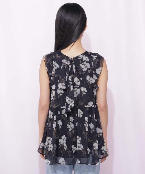 JILL by JILL STUART(ジルバイジルスチュアート)の「ティアードチュニック(シャツ/ブラウス・レディース・ブラック系その他/ホワイト系その他・FREE)」の7枚目の写真
