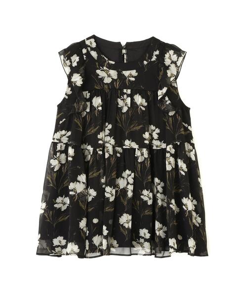 JILL by JILL STUART(ジルバイジルスチュアート)の「ティアードチュニック(シャツ/ブラウス・レディース・ブラック系その他/ホワイト系その他・FREE)」の8枚目の写真