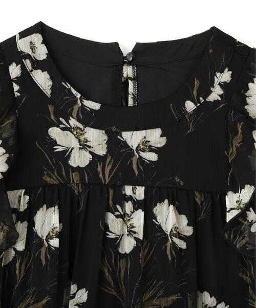 JILL by JILL STUART(ジルバイジルスチュアート)の「ティアードチュニック(シャツ/ブラウス・レディース・ブラック系その他/ホワイト系その他・FREE)」の9枚目の写真