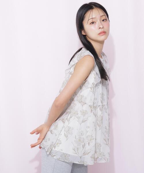 JILL by JILL STUART(ジルバイジルスチュアート)の「ティアードチュニック(シャツ/ブラウス・レディース・ブラック系その他/ホワイト系その他・FREE)」の21枚目の写真