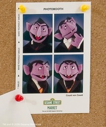 SESAME STREET（セサミストリート）の「ポストカード（PHOTO BOOTH）（ステーショナリー）」