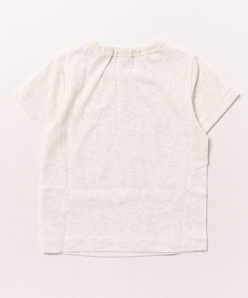 HAKKA BABY（ハッカベビー）の「[ベビー]32／－天竺半袖Tシャツ（接触冷感）（Tシャツ/カットソー・キッズ・ライトグレー/ピンク・L）」の3枚目の写真