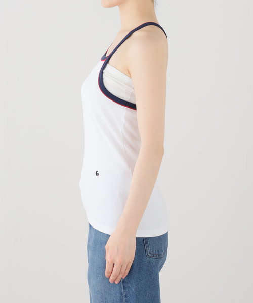 IENA(イエナ)の「Girls Department club COLOR TRIM CAMI キャミソール GDC26A-001(キャミソール・レディース・ホワイト・FREE)」の17枚目の写真