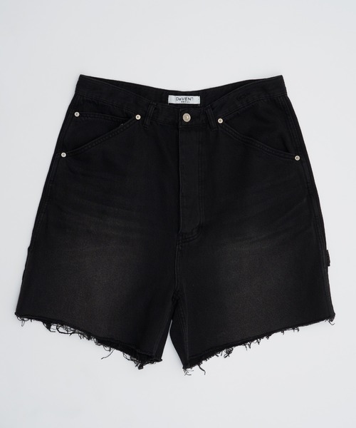SOEMIN(ソミン)の「【SELECT】Denim bermuda pants/ウエストクロスデニムハーフパンツ(デニムパンツ・レディース・ライトブルー/ブラック・FREE)」の5枚目の写真