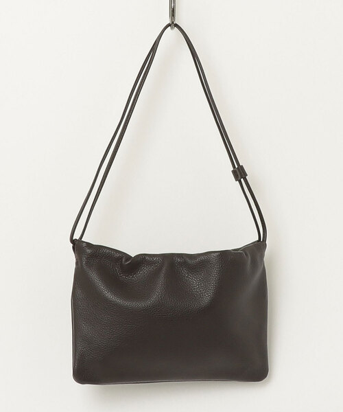 TODAYFUL(トゥデイフル)の「Drawstring Leather Bag 12611020(ショルダーバッグ・メンズ・ブラウン/ブラック・FREE)」の2枚目の写真