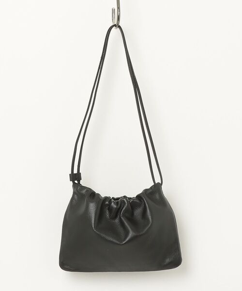 TODAYFUL(トゥデイフル)の「Drawstring Leather Bag 12611020(ショルダーバッグ・メンズ・ブラウン/ブラック・FREE)」の6枚目の写真