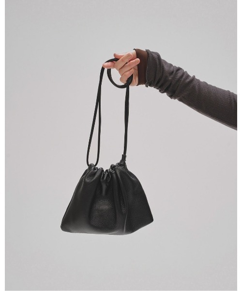 TODAYFUL（トゥデイフル）の「Drawstring Leather Bag 12611020（ショルダーバッグ・レディース・ブラウン/ブラック・FREE）」の8枚目の写真