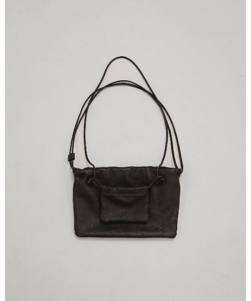 TODAYFUL（トゥデイフル）の「Drawstring Leather Bag 12611020（ショルダーバッグ・レディース・ブラウン/ブラック・FREE）」の10枚目の写真