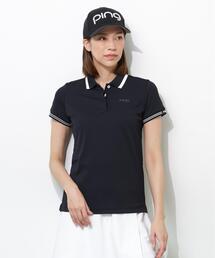 【PING APPAREL】スーパーシェルター06半袖ポロシャツ <GOLD> (LADIES)