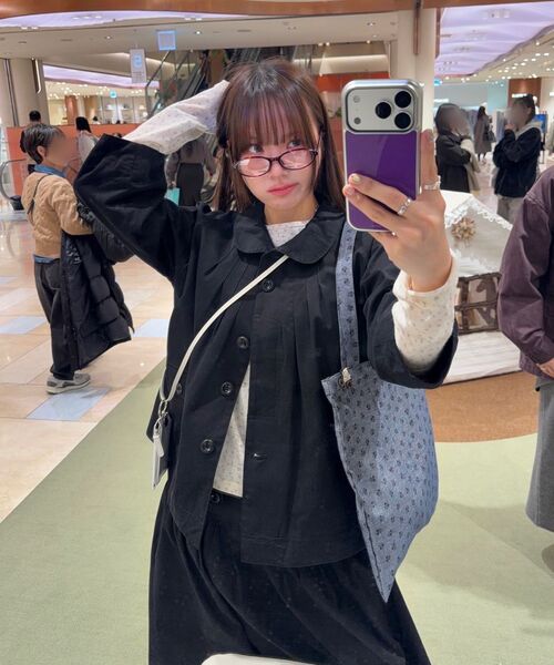 OHESHIO(オヘシオ)の「KEY PATTERNED LONG SLEEVE, IVORY(Tシャツ/カットソー・レディース・その他・FREE)」の14枚目の写真