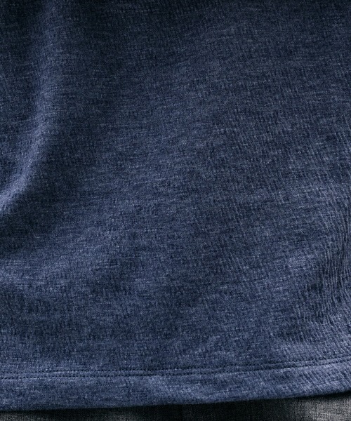 Adoon plain（アドーンプレーン）の「REVERSIBLE DOUBLE FACE T / リバーシブルダブルフェイスT（Tシャツ/カットソー・メンズ・チャコールグレー/ライトグレー/ネイビー/カーキ・MEDIUM/LARGE）」の14枚目の写真