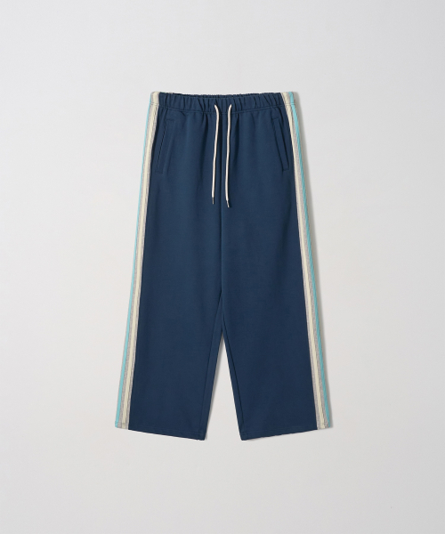 GARMENTS FAB(ガーメンツファブ)の「Rainbow Binding Sweatpants (NAVY)(スウェットパンツ・レディース・その他・MEDIUM/LARGE)」の2枚目の写真