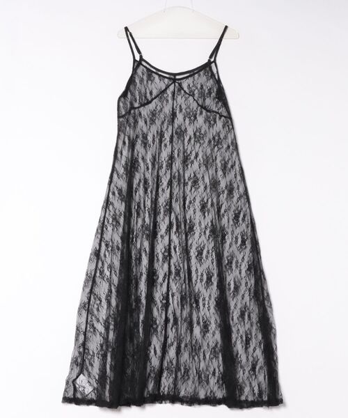 ANAP(アナップ)の「重ね着 レース ロングワンピース(ワンピース・レディース・ホワイト/ブラック・F)」の9枚目の写真
