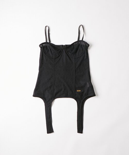 Six M(シックスエム)の「【SixM 】Tulle garter corset(シャツ/ブラウス・レディース・サックスブルー/オフホワイト/ブラック・FREE)」の22枚目の写真