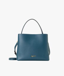 レザー 2way ミディアム トートバッグ "Christelle" ABS01-01