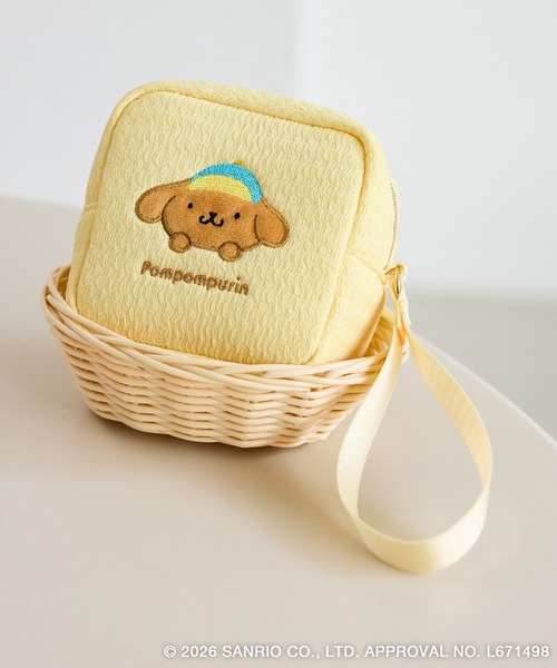 ROPE' PICNIC(ロペピクニック)の「【サンリオキャラクターズ×ROPE' PICNIC】日焼けデザイン ハンドストラップスクエアポーチ(ポーチ・レディース・サックスブルー/ホワイト系その他/イエロー系その他・FREE)」の18枚目の写真