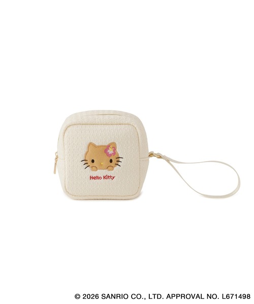 ROPE' PICNIC(ロペピクニック)の「【サンリオキャラクターズ×ROPE' PICNIC】日焼けデザイン ハンドストラップスクエアポーチ(ポーチ・レディース・サックスブルー/ホワイト系その他/イエロー系その他・FREE)」の11枚目の写真