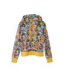 HYSTERIC GLAMOUR | HYSTERIC GROOVY柄 メッシュパーカー(シャツ/ブラウス)