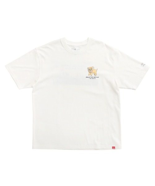 Manhattan Portage(マンハッタンポーテージ)の「S/S PRINT TEE BEN LENOVITZ(Tシャツ/カットソー・メンズ・ホワイト・X-LARGE/LARGE/MEDIUM)」の1枚目の写真