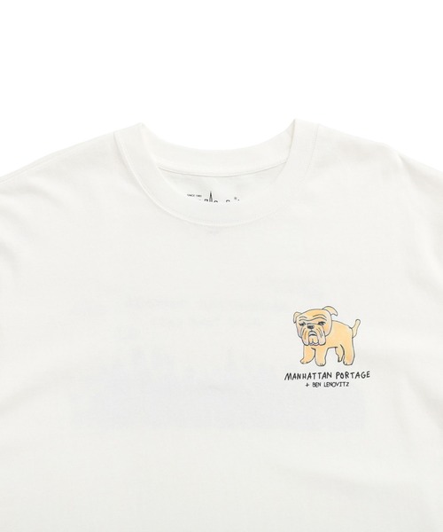 Manhattan Portage(マンハッタンポーテージ)の「S/S PRINT TEE BEN LENOVITZ(Tシャツ/カットソー・メンズ・ホワイト・X-LARGE/LARGE/MEDIUM)」の4枚目の写真