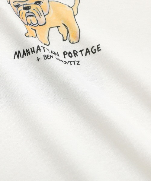 Manhattan Portage(マンハッタンポーテージ)の「S/S PRINT TEE BEN LENOVITZ(Tシャツ/カットソー・メンズ・ホワイト・X-LARGE/LARGE/MEDIUM)」の2枚目の写真