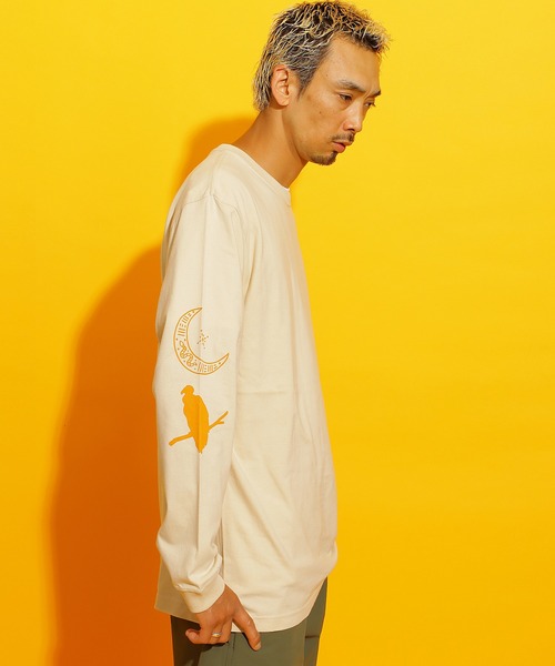 ROTAR(ローター)の「Petroglyph Motif LS Tee(Tシャツ/カットソー・メンズ・スミクロ/ホワイト/サンドベージュ・X-LARGE/LARGE/MEDIUM/SMALL)」の10枚目の写真