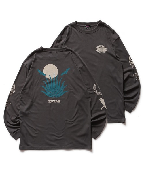 ROTAR(ローター)の「Petroglyph Motif LS Tee(Tシャツ/カットソー・メンズ・スミクロ/ホワイト/サンドベージュ・X-LARGE/LARGE/MEDIUM/SMALL)」の13枚目の写真