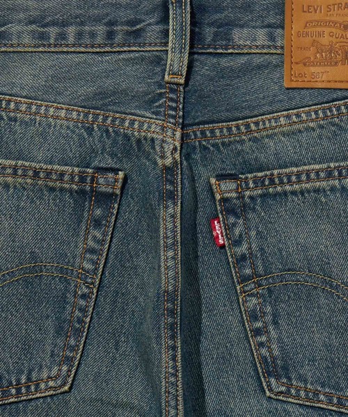 Levi's(リーバイス)の「Levi's/リーバイス 567(TM) リラックスフレア ジーンズ(デニムパンツ・メンズ・ダークインディゴブルー・W28 L32/W30 L32/W33 L32/W36 L32)」の11枚目の写真