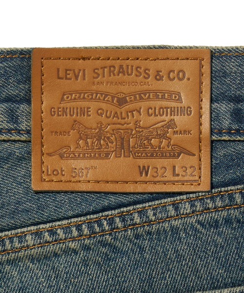 Levi's(リーバイス)の「Levi's/リーバイス 567(TM) リラックスフレア ジーンズ(デニムパンツ・メンズ・ダークインディゴブルー・W28 L32/W30 L32/W33 L32/W36 L32)」の13枚目の写真
