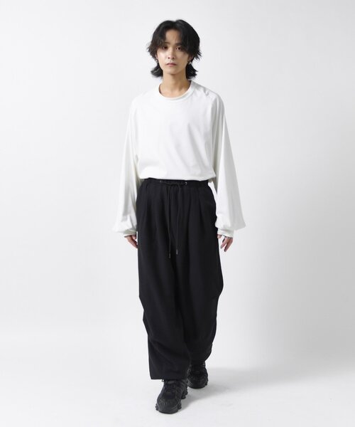 Lui's（ルイス）の「鹿の子イージーパンツ（その他パンツ・メンズ・ブラック/チャコールグレー・S/M）」の21枚目の写真