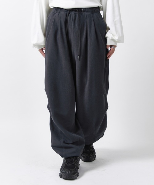 Lui's（ルイス）の「鹿の子イージーパンツ（その他パンツ・メンズ・ブラック/チャコールグレー・S/M）」の9枚目の写真