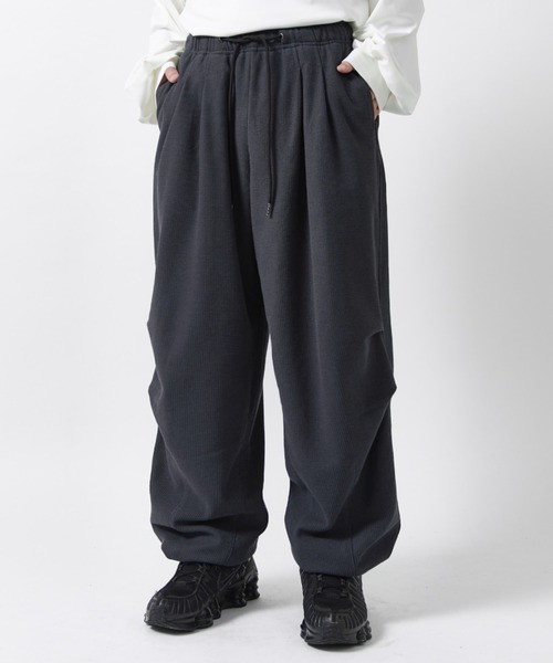 Lui's（ルイス）の「鹿の子イージーパンツ（その他パンツ・メンズ・ブラック/チャコールグレー・S/M）」の10枚目の写真