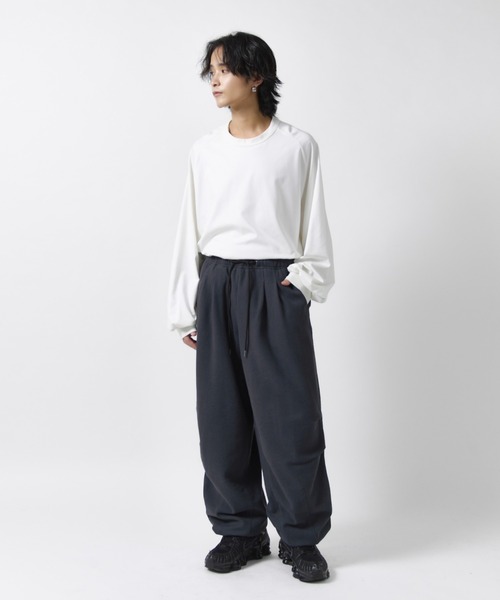 Lui's（ルイス）の「鹿の子イージーパンツ（その他パンツ・メンズ・ブラック/チャコールグレー・S/M）」の13枚目の写真