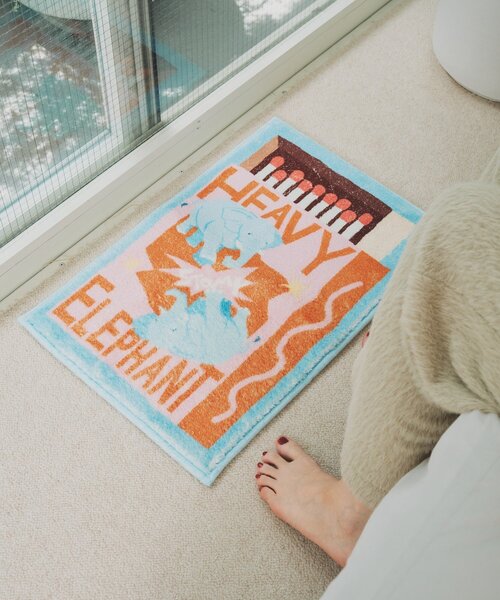 animal Matchbox floormat フロアマット（ラグ/マット）｜BIRTHDAY BAR