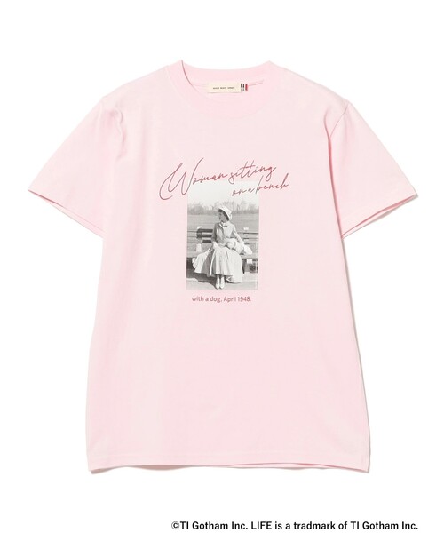 Ray BEAMS（レイビームス）の「【別注】GOOD ROCK SPEED / Photo Tシャツ（Tシャツ/カットソー・レディース・ピンク/チャコールグレー・ONE SIZE）」の10枚目の写真