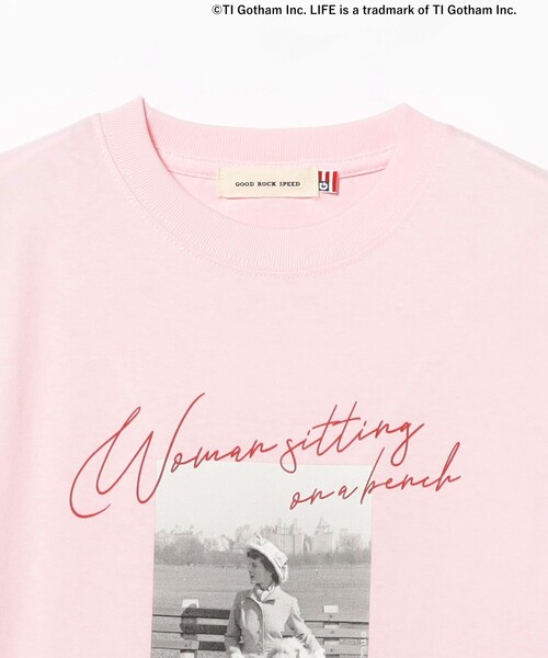 Ray BEAMS（レイビームス）の「【別注】GOOD ROCK SPEED / Photo Tシャツ（Tシャツ/カットソー・レディース・ピンク/チャコールグレー・ONE SIZE）」の11枚目の写真