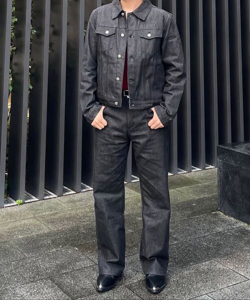 DECOROSO（デコローゾ）の「ノックスデニムトラッカージャケット [ノンフェイドブラック]（デニムジャケット・メンズ・その他・LARGE/X-LARGE）」の13枚目の写真