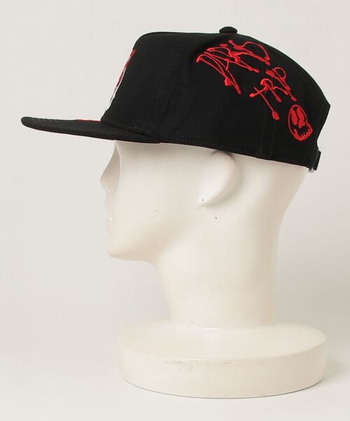 Y-3（ワイスリー）の「Y-3 CHITO GRAPHIC DAD CAP（キャップ・メンズ・ブラック・SMALL/MEDIUM/LARGE）」の5枚目の写真