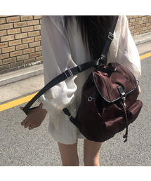 DENU（デヌ）の「[アウトレット]Mikoヴィンテージロックバックパック[BROWN]（バックパック/リュック）」