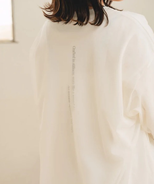 amr.（アムレ）の「チュールレイヤードTシャツ（Tシャツ/カットソー・レディース・ブルー/ホワイト・FREE）」の6枚目の写真