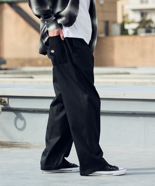 Dickies(ディッキーズ)の「Dickies/ディッキーズ EASY WORK PANTS(チノパンツ・メンズ・ブラック/グリーン・S/M/L/XL)」の14枚目の写真